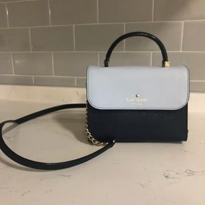 Kate Spade Black & Blue Crossbody